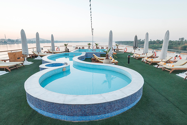 M/S Nile Goddess Pool Deck